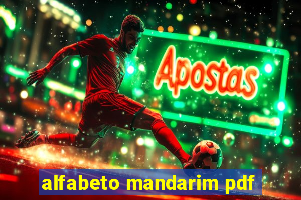 alfabeto mandarim pdf